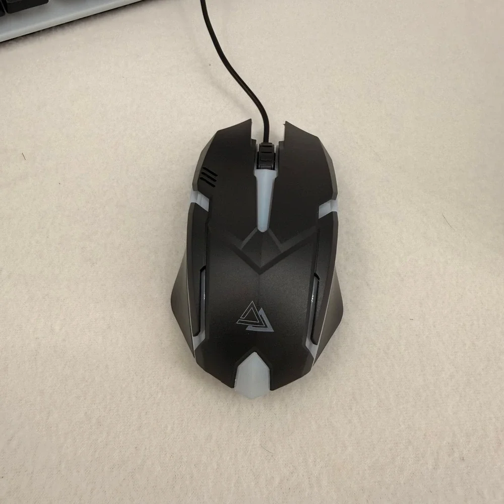 Vodirk GT100 Luminous Wired Gaming Keyboard and Mouse Combo Black RGB Backlight